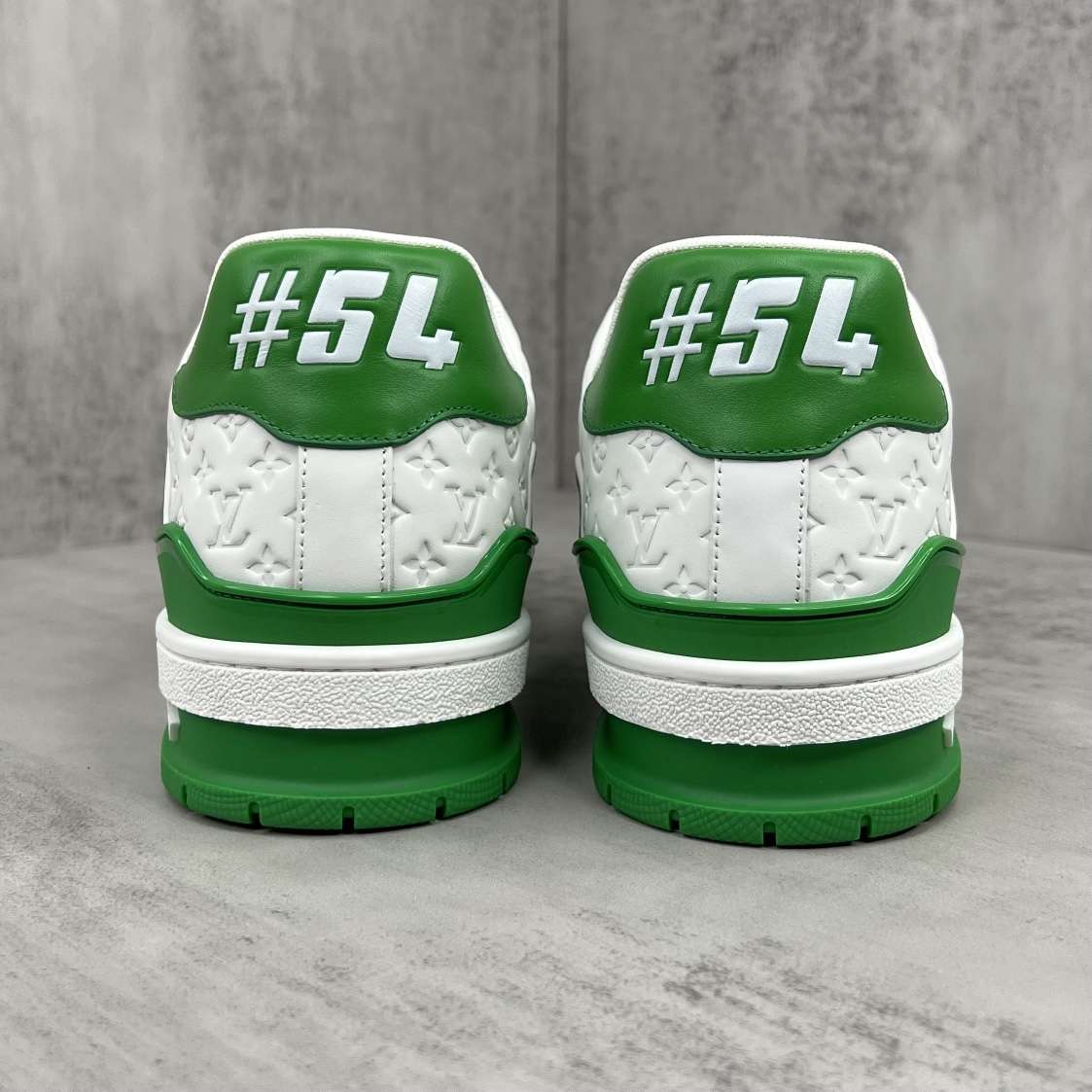 KICKWHO Louis Vuitton Trainer Sneakers Green White - Image 5
