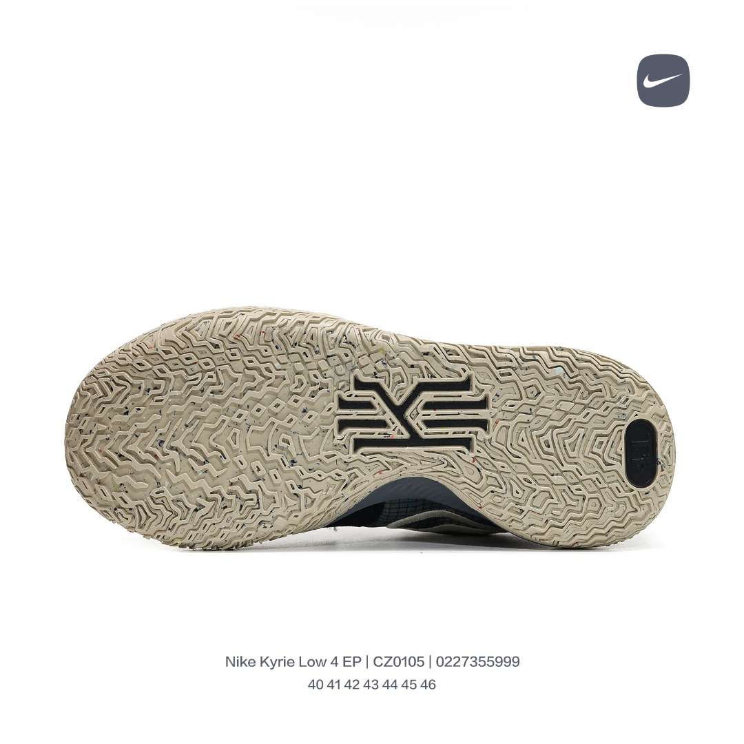 Kickswho Nike Kyrie Low 4 EP "Black Bone" Sneakers - Image 5