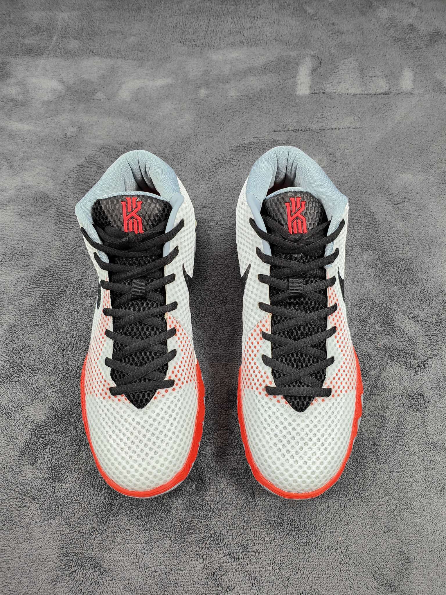Kickswho Nike Kyrie 1 "Infrared" Red Sneakers - Image 5