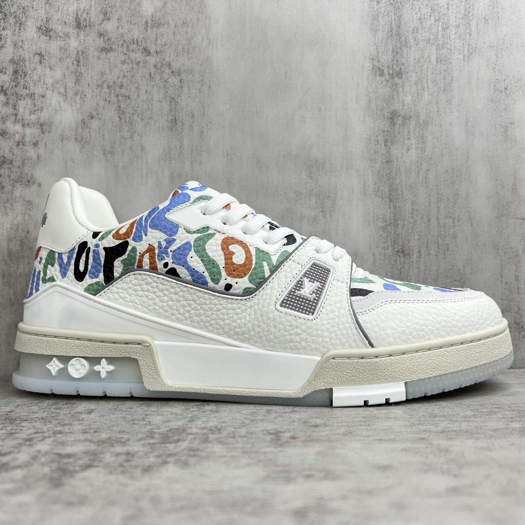 KICKWHO Louis Vuitton Trainer Sneakers White - Image 6