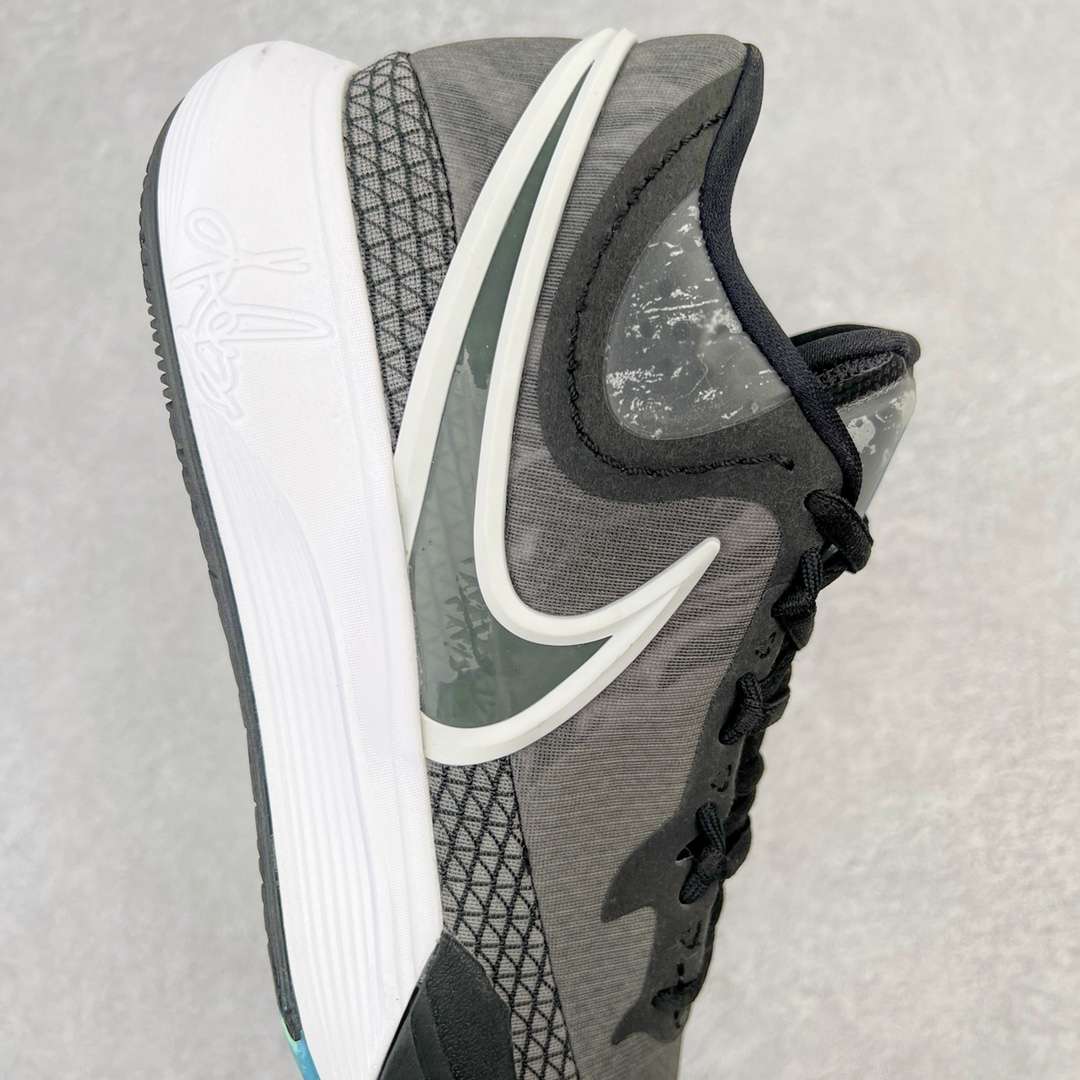 Kickswho Nike Kyrie 9 Sneakers Grey Black DJ6017-001 - Image 6