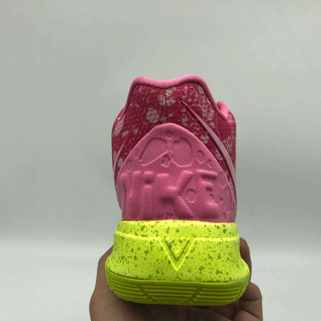 Kickswho Nike Kyrie 5 x SpongeBob SquarePants Sneakers Pink - Image 6
