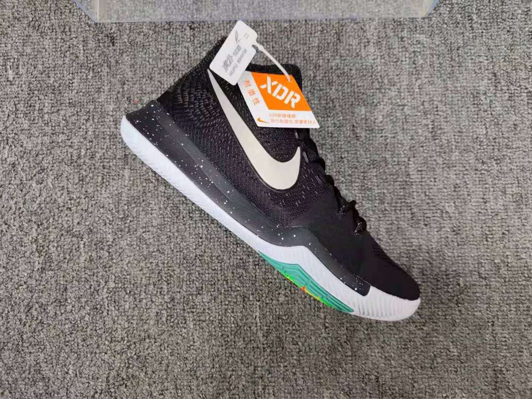 Kickswho Nike Kyrie 3 "Black Ice" Black Sneakers - Image 7