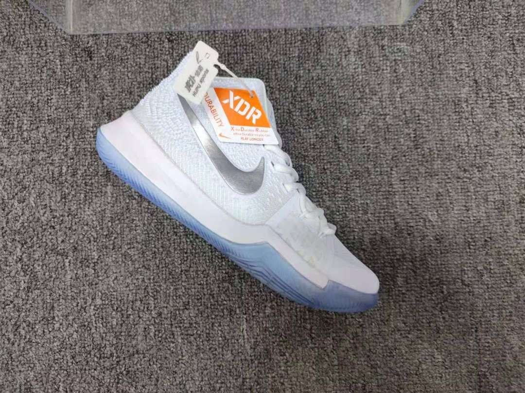 Kickswho Nike Kyrie 3 "White Chrome" Sneakers - Image 7