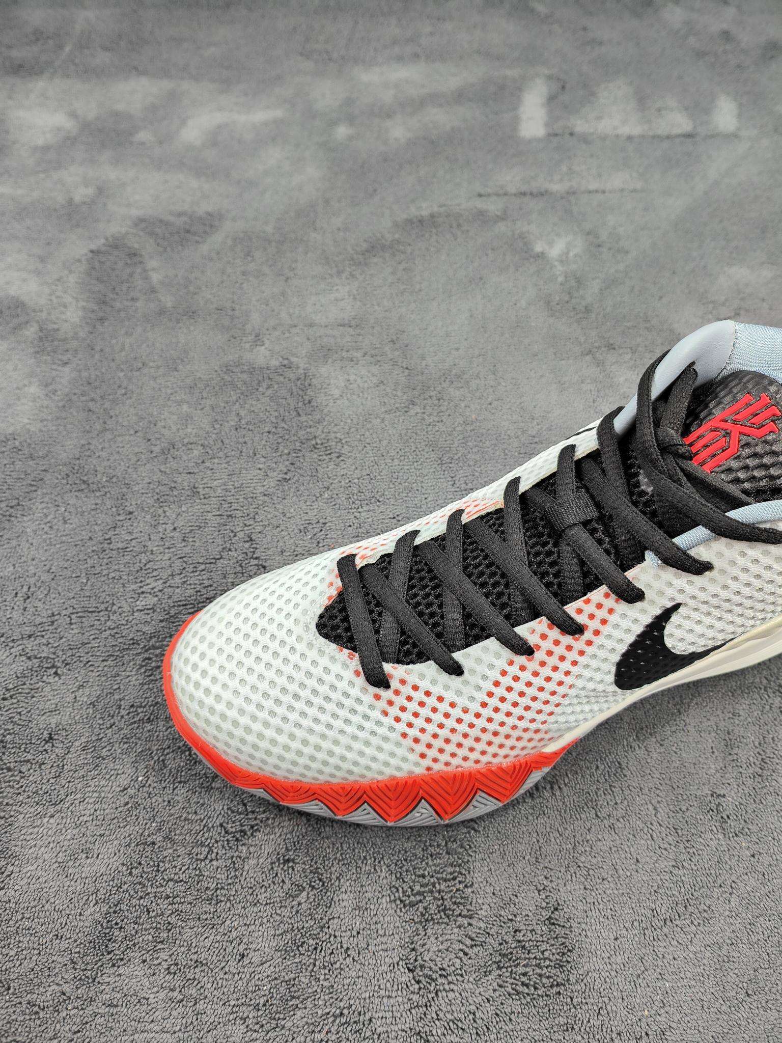 Kickswho Nike Kyrie 1 "Infrared" Red Sneakers - Image 7
