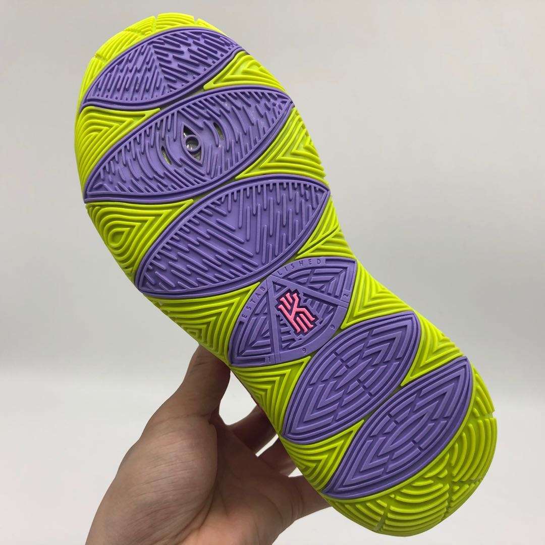 Kickswho Nike Kyrie 5 x SpongeBob SquarePants Sneakers Pink - Image 7