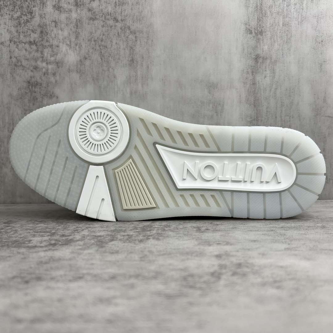 KICKWHO Louis Vuitton Trainer Sneakers White - Image 8