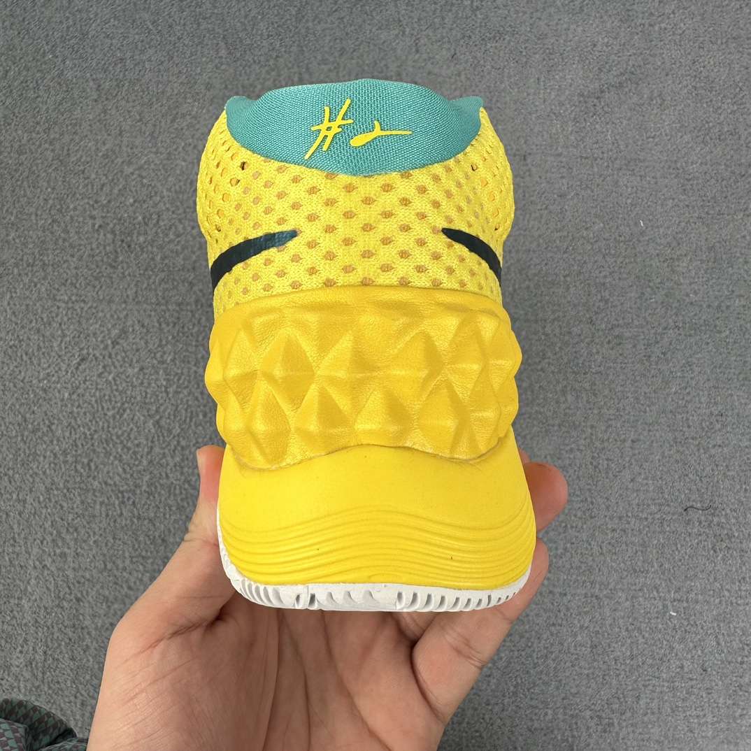 Kickswho Nike Kyrie 1 "Letterman" Yellow Sneakers - Image 8