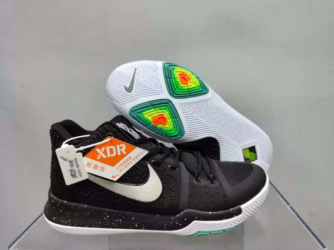 Kickswho Nike Kyrie 3 "Black Ice" Black Sneakers - Image 9