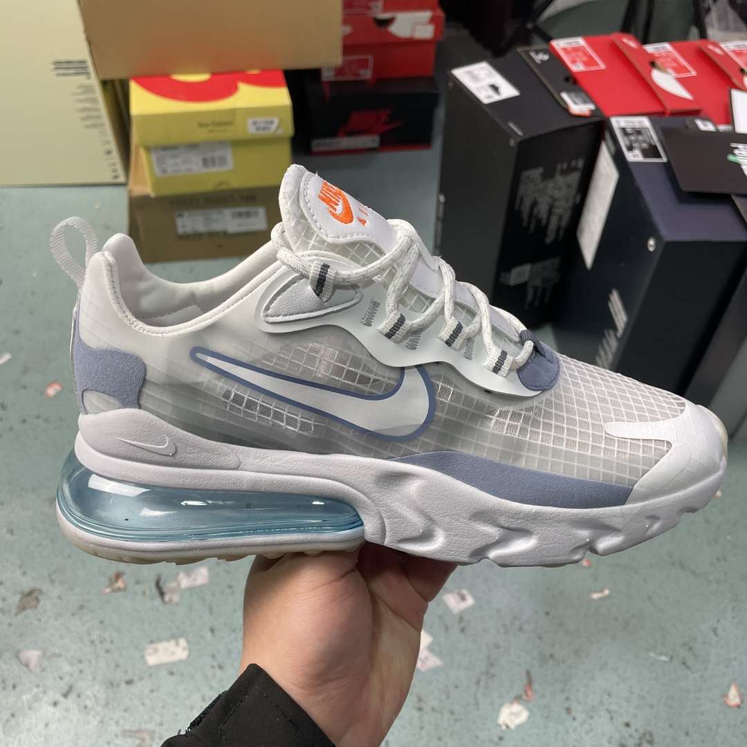 KICKWHO React Air Max 270 React White Pure Platinum