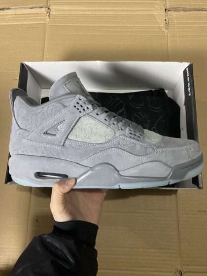 KICKWHO Air Jordan 4 X Kaws  Jordan 4 Retro ‘Cool Grey’