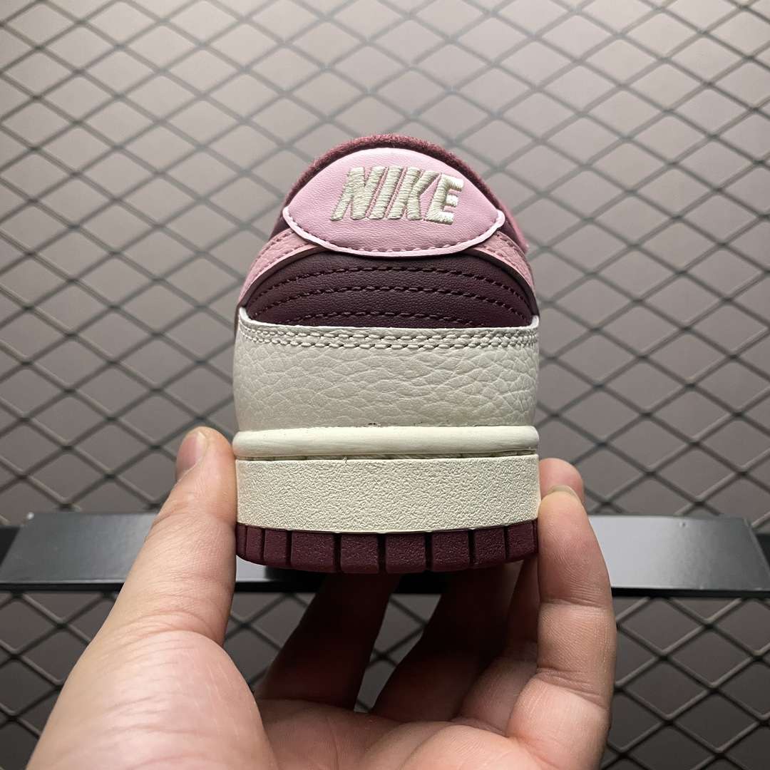 KICKWHO Nike SB Dunk Low " Night Maroon and Medium Soft Pink - Image 2
