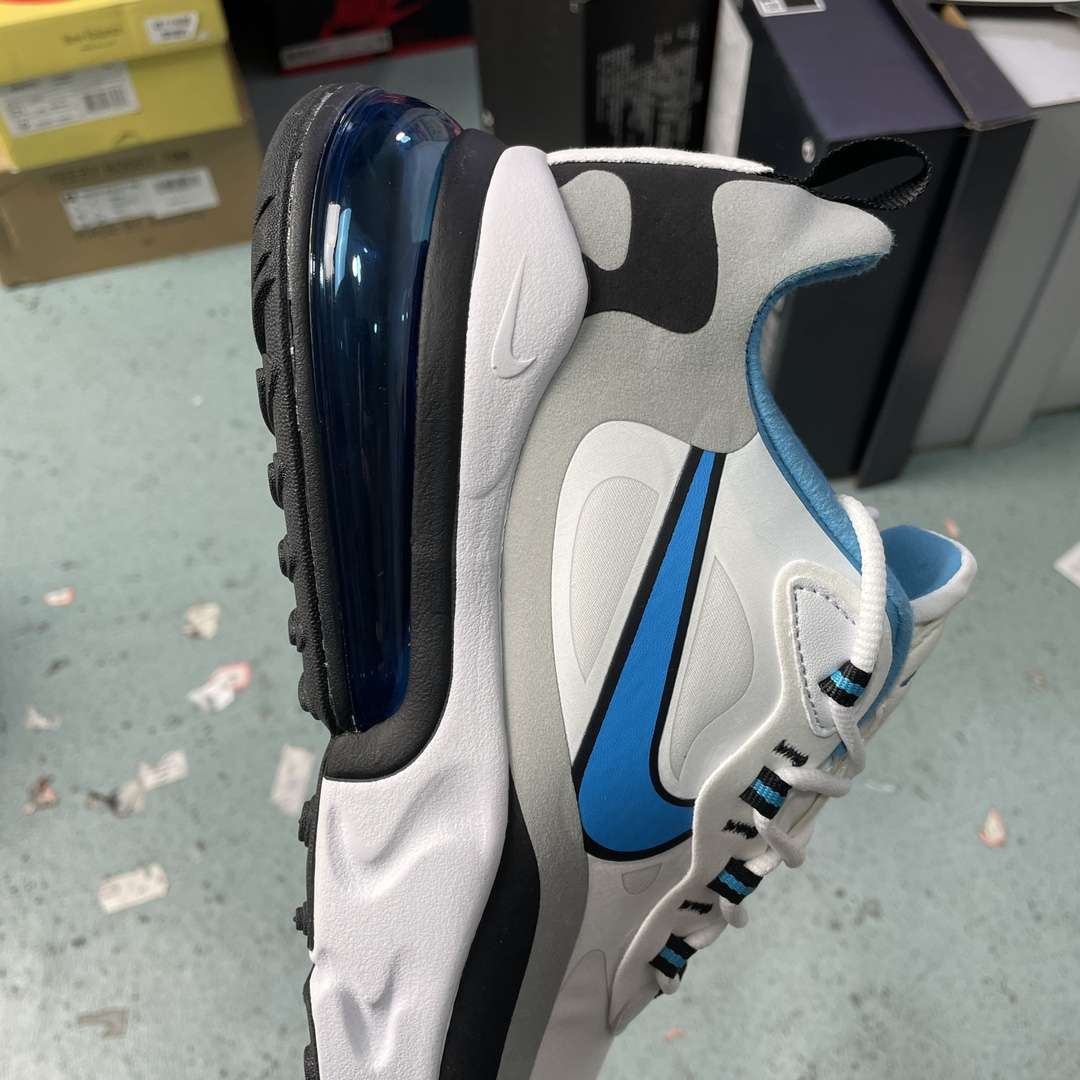 KICKWHO React Air Max 270 React Light Blue' Sneaker - Image 4