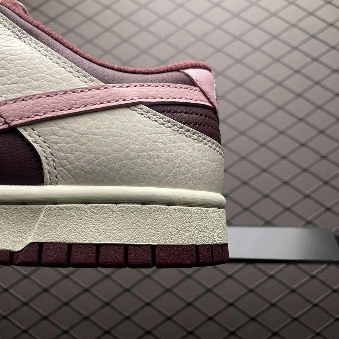KICKWHO Nike SB Dunk Low " Night Maroon and Medium Soft Pink - Image 4