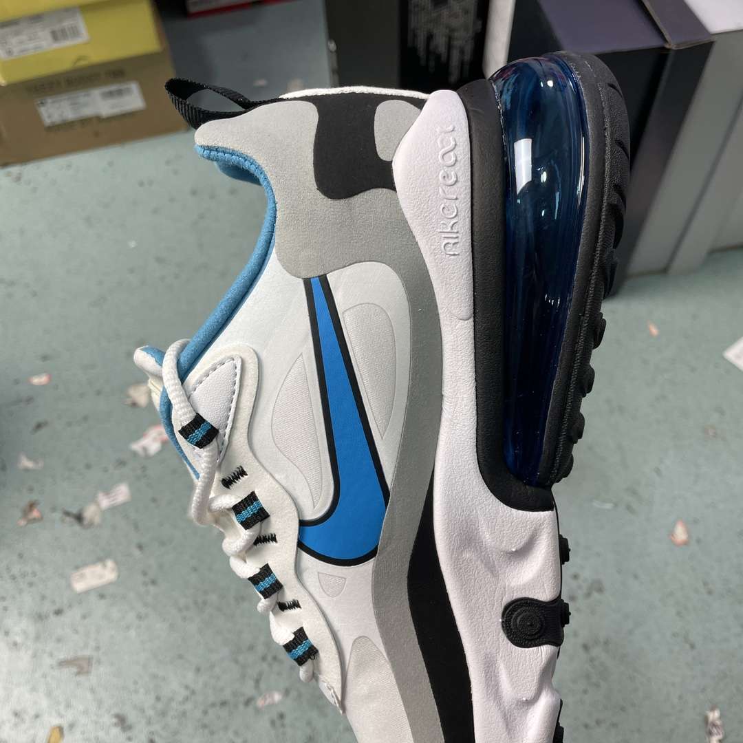 KICKWHO React Air Max 270 React Light Blue' Sneaker - Image 6