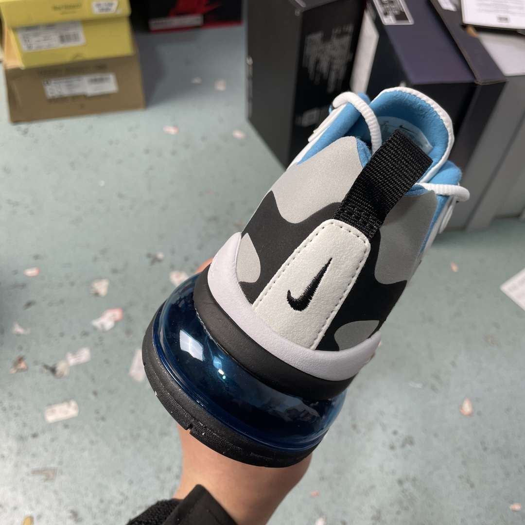 KICKWHO React Air Max 270 React Light Blue' Sneaker - Image 7