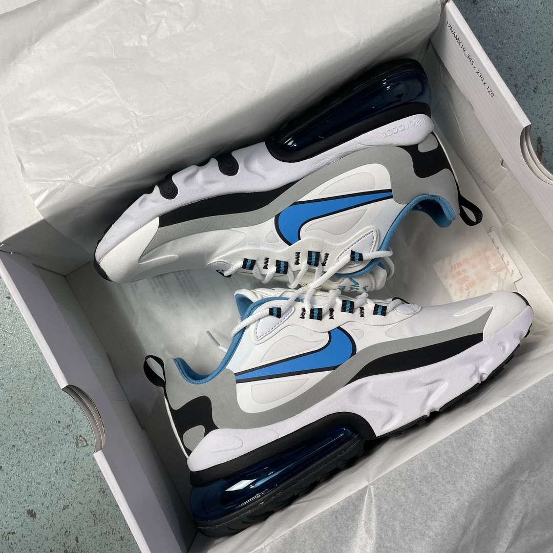 KICKWHO React Air Max 270 React Light Blue' Sneaker - Image 9