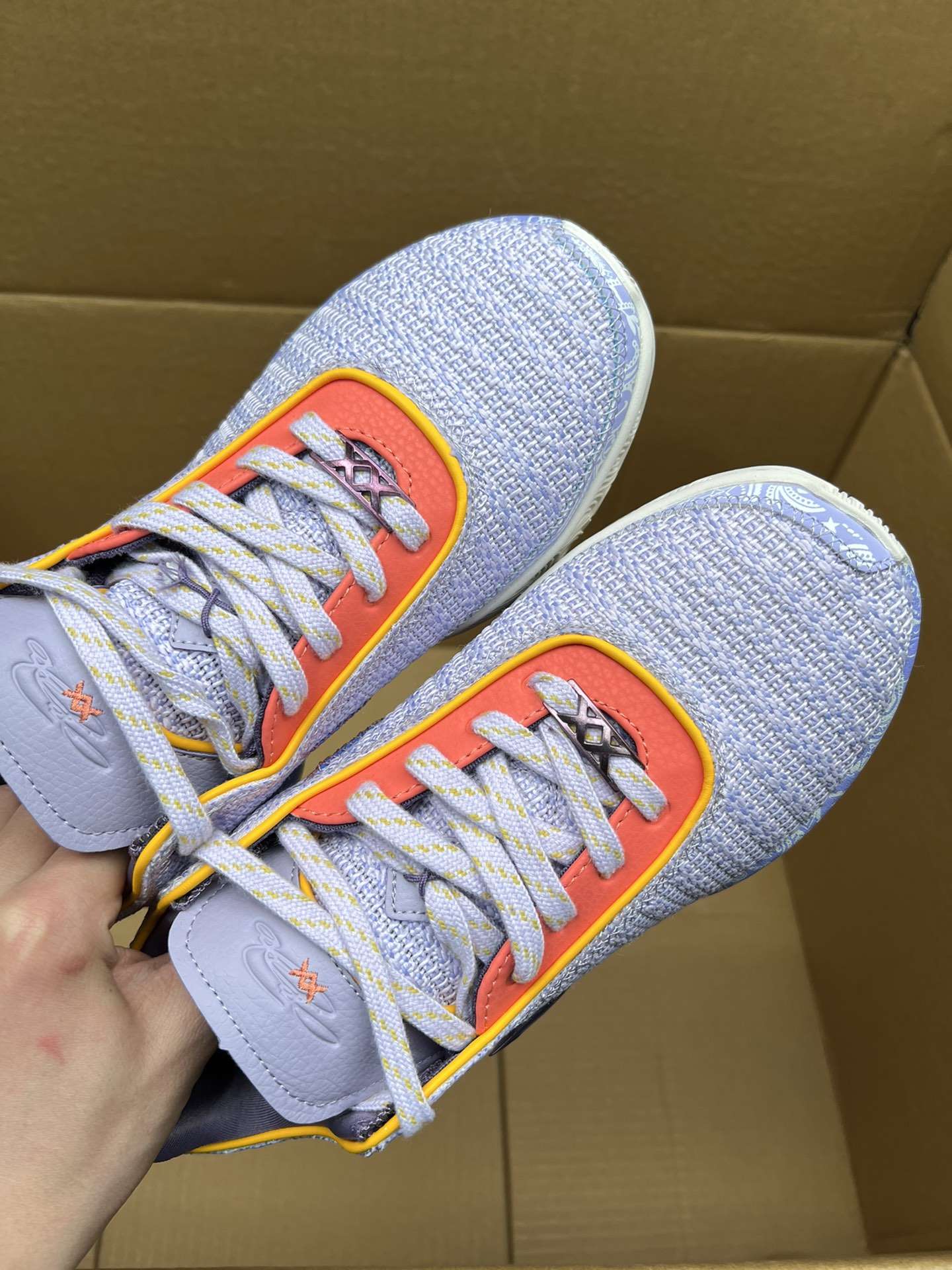 KICKWHO Nike Men's LeBron 20 Sneakers ‘Purple And Gold’ DJ5422 500 - Image 9