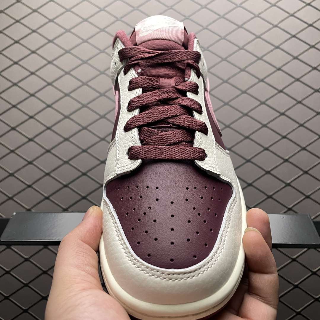 KICKWHO Nike SB Dunk Low " Night Maroon and Medium Soft Pink - Image 9