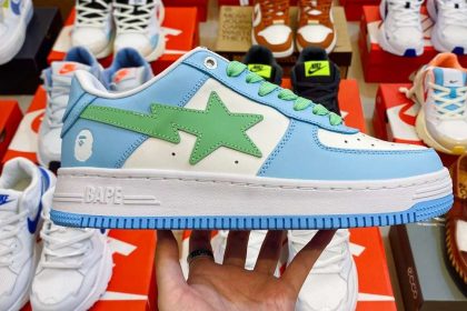 KICKWHO Bape Sta To Low Pastel Blue