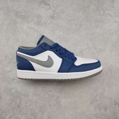 KICKWHO Air Jordan 1 Retro Low OG True Blue 553558-412