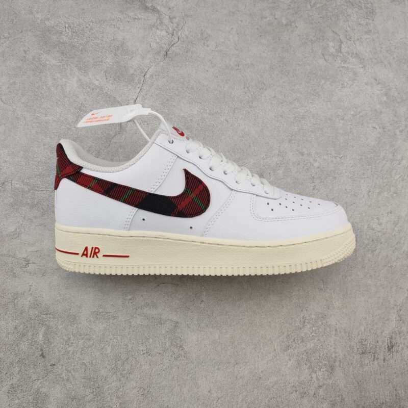 Kickswho Nike Air Force 1 07 LV8 Plaid DV0789-100