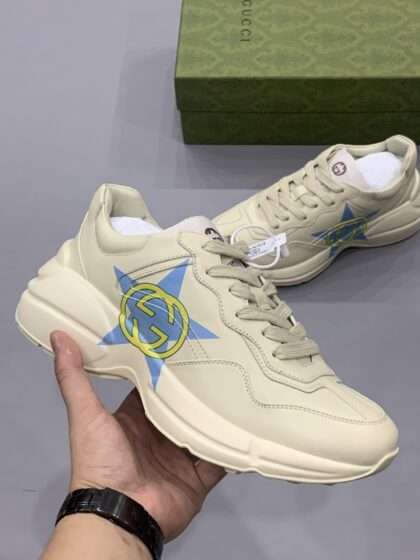 KICKWHO Gucci Rhython Vintage Trainer Sneakers
