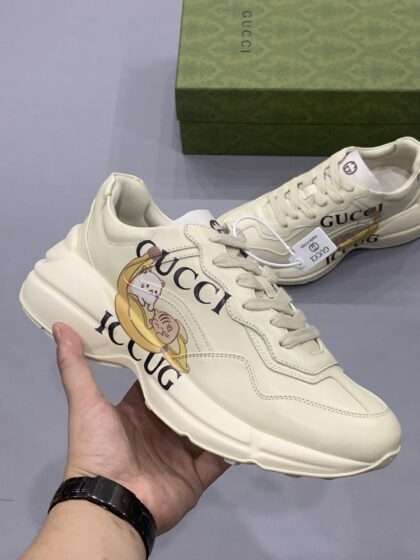 KICKWHO Gucci Rhython Vintage Trainer Sneakers