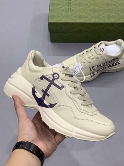KICKWHO Gucci Rhython Vintage Trainer Sneakers