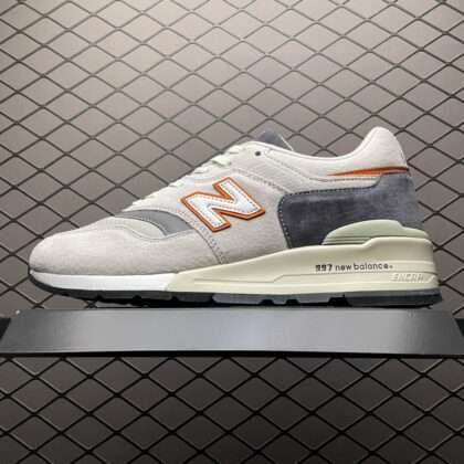 KICKWHO New Balance  "Explore by Sea" (Grey / Orange) OG Mens