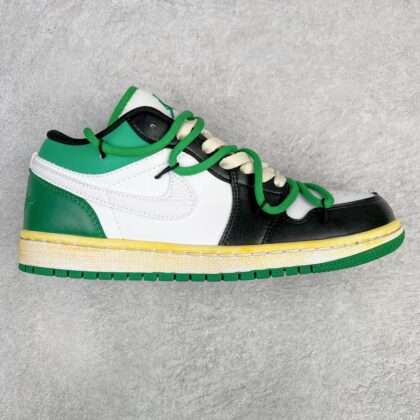 KICKWHO Air Jordan 1 Low Green Black White