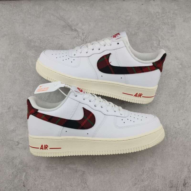 Kickswho Nike Air Force 1 07 LV8 Plaid DV0789-100 - Image 2