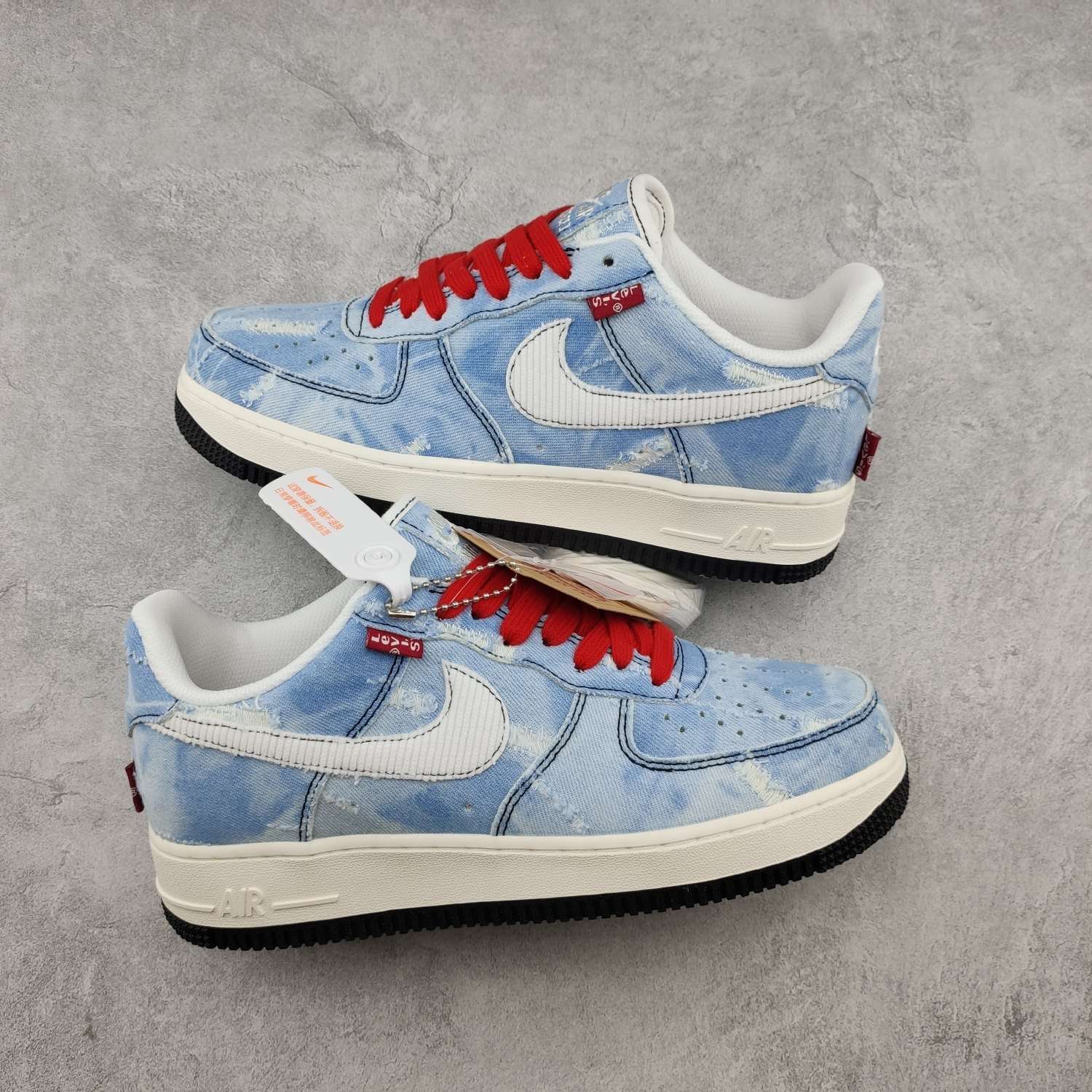 Kickswho Levi's ×Nike Air Force 1 Low Demin LE5050-012 - Image 2