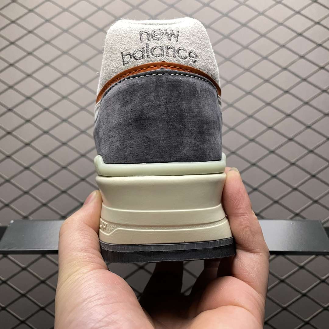 KICKWHO New Balance "Explore by Sea" (Grey / Orange) OG Mens - Image 2