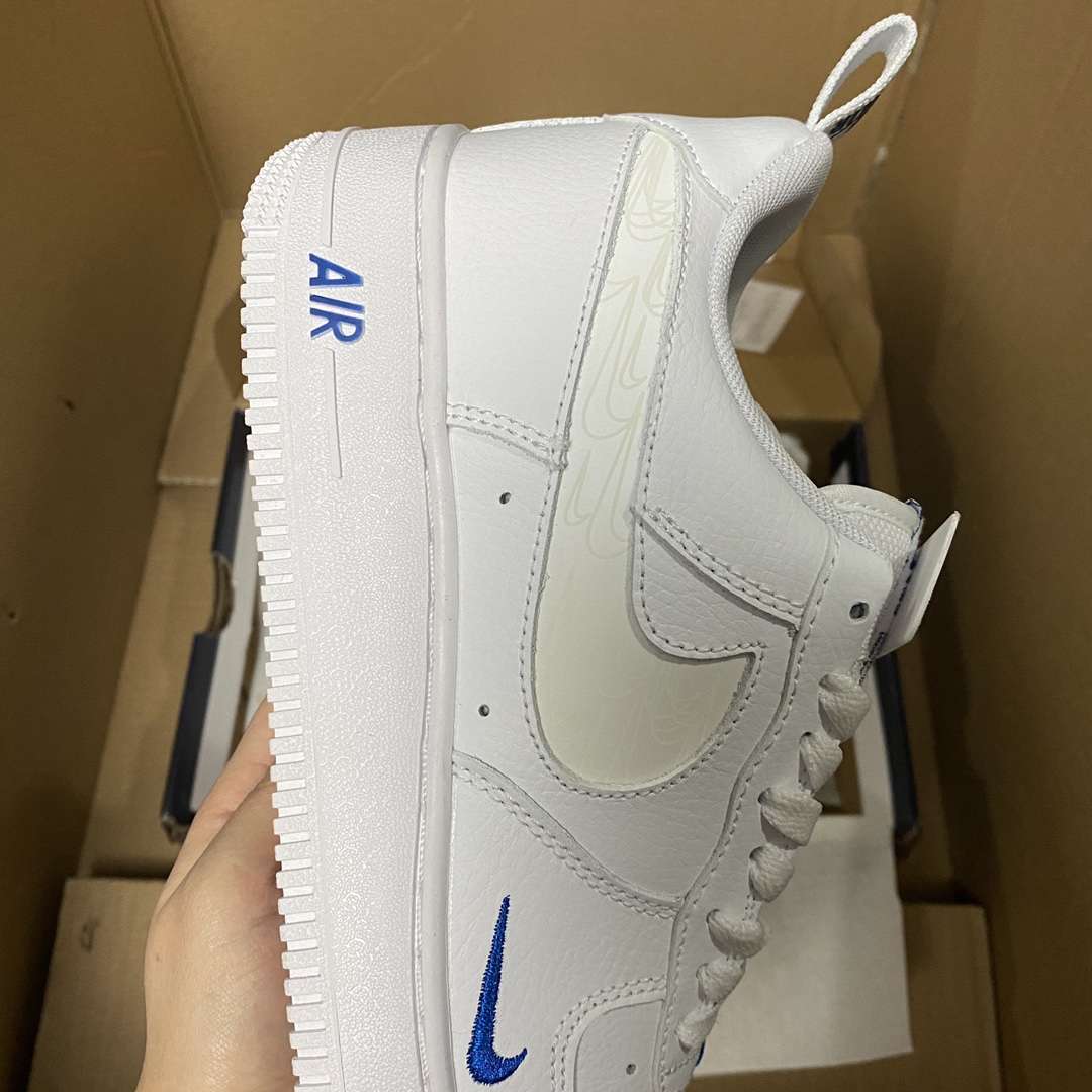 Kickswho Nike Air Force 1 '07 'Reflective Swoosh FB8971-100 - Image 3