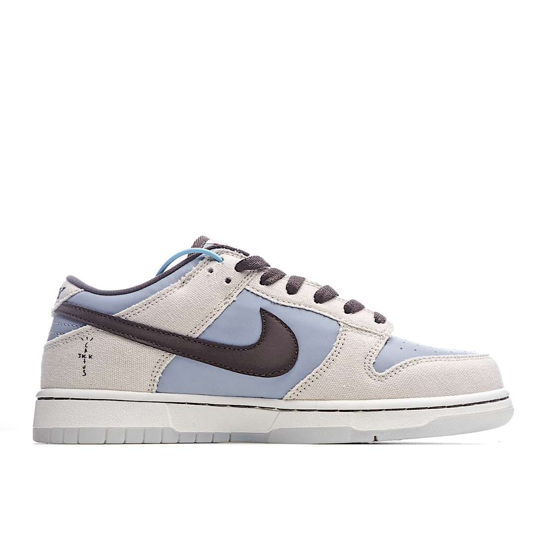 KICKWHO Travis Scott x Playstation x Nike SB Dunk Low TS CU1726-400 Grey Blue - Image 3
