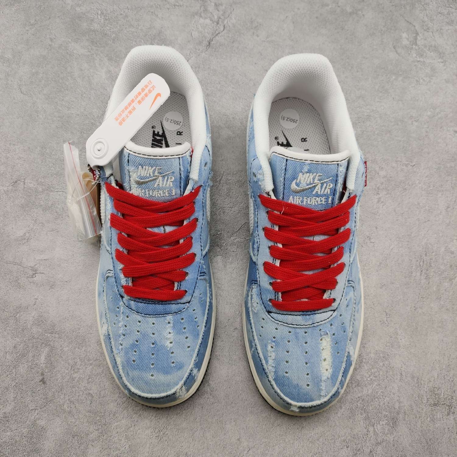 Kickswho Levi's ×Nike Air Force 1 Low Demin LE5050-012 - Image 3