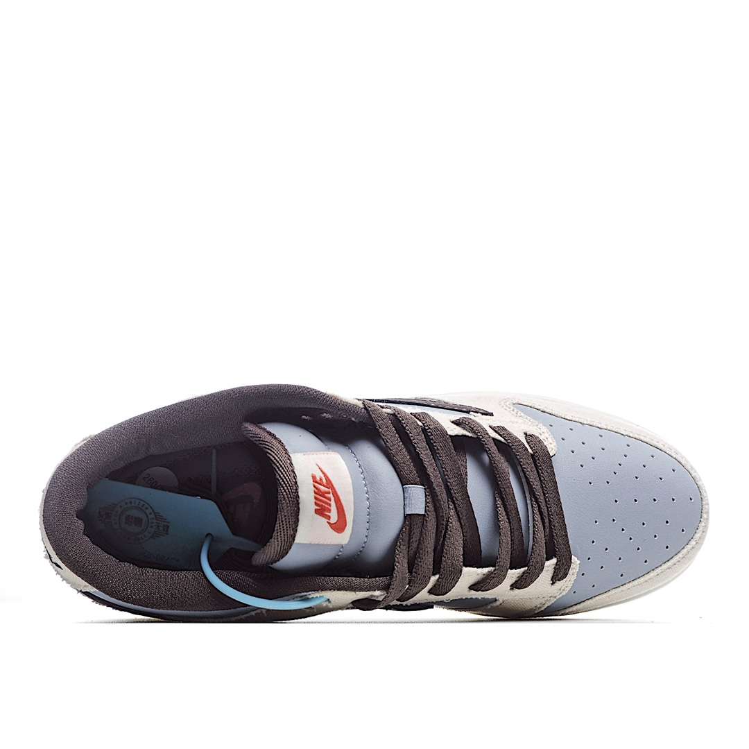 KICKWHO Travis Scott x Playstation x Nike SB Dunk Low TS CU1726-400 Grey Blue - Image 4