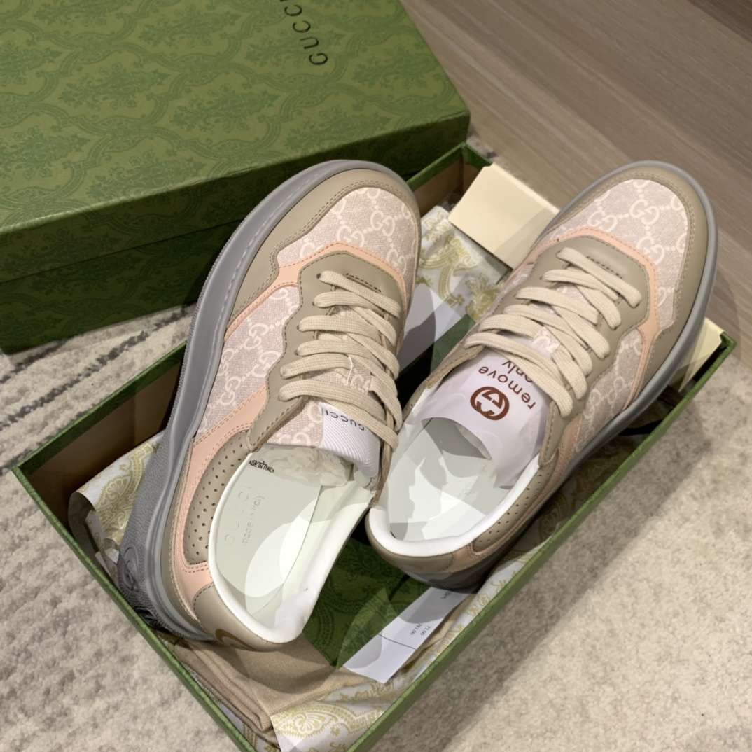 KICKWHO Gucci Screener GG Embossed High-Top Sneaker - Image 4