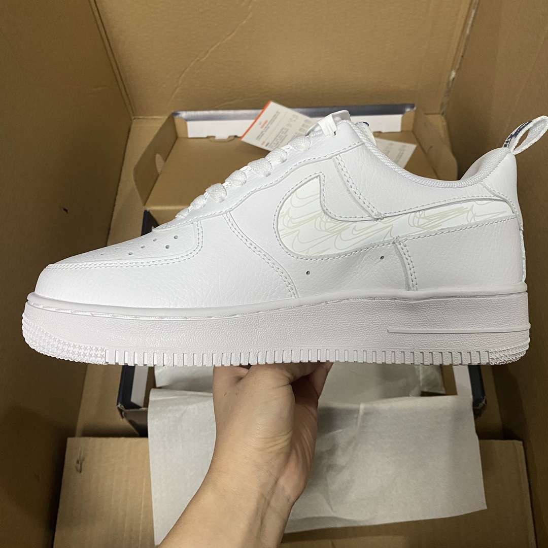 Kickswho Nike Air Force 1 '07 'Reflective Swoosh FB8971-100 - Image 5