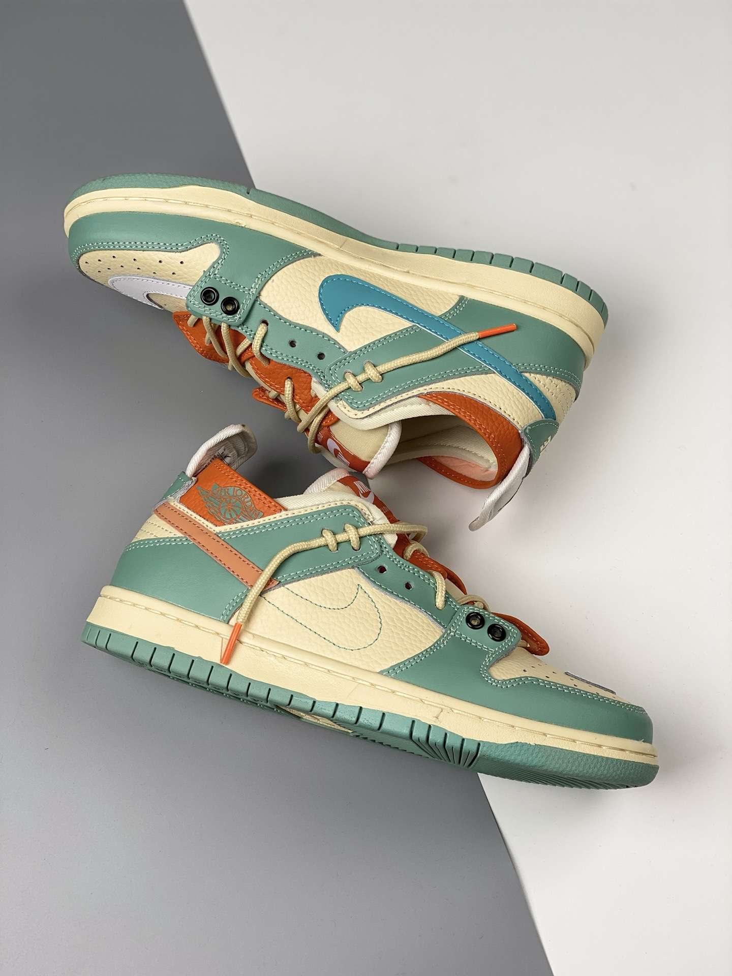 Kickswho Nike SB Dunk Low Blue Orange White BQ6817-039 - Image 5