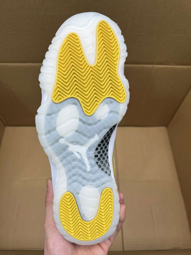 KICKWHO Air Jordan 11 Low WMNS “Yellow Snakeskin” - Image 5