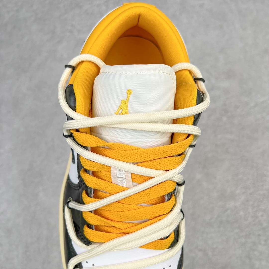 KICKWHO Air Jordan 1 Low Yellow Black - Image 5