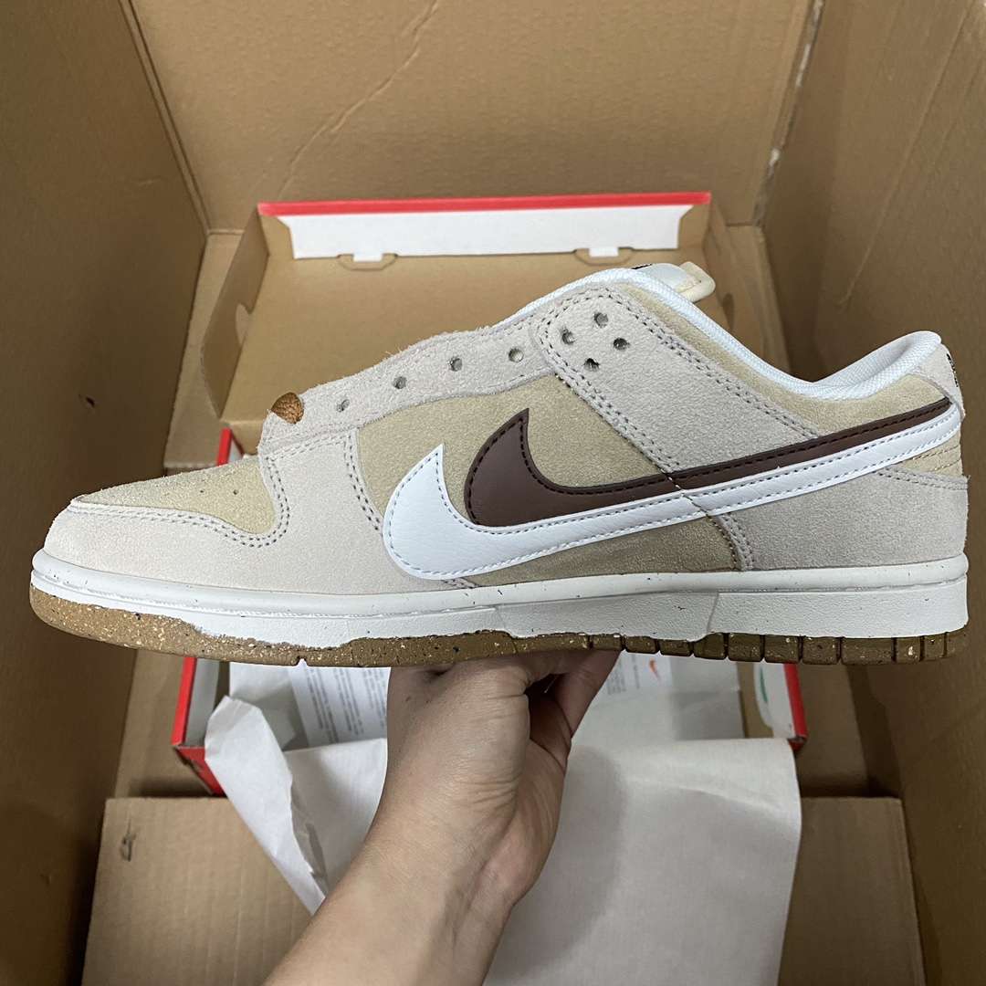 Kickswho Nike Dunk Low SB SE 85 Year of the Rabbit White Brown - Image 5