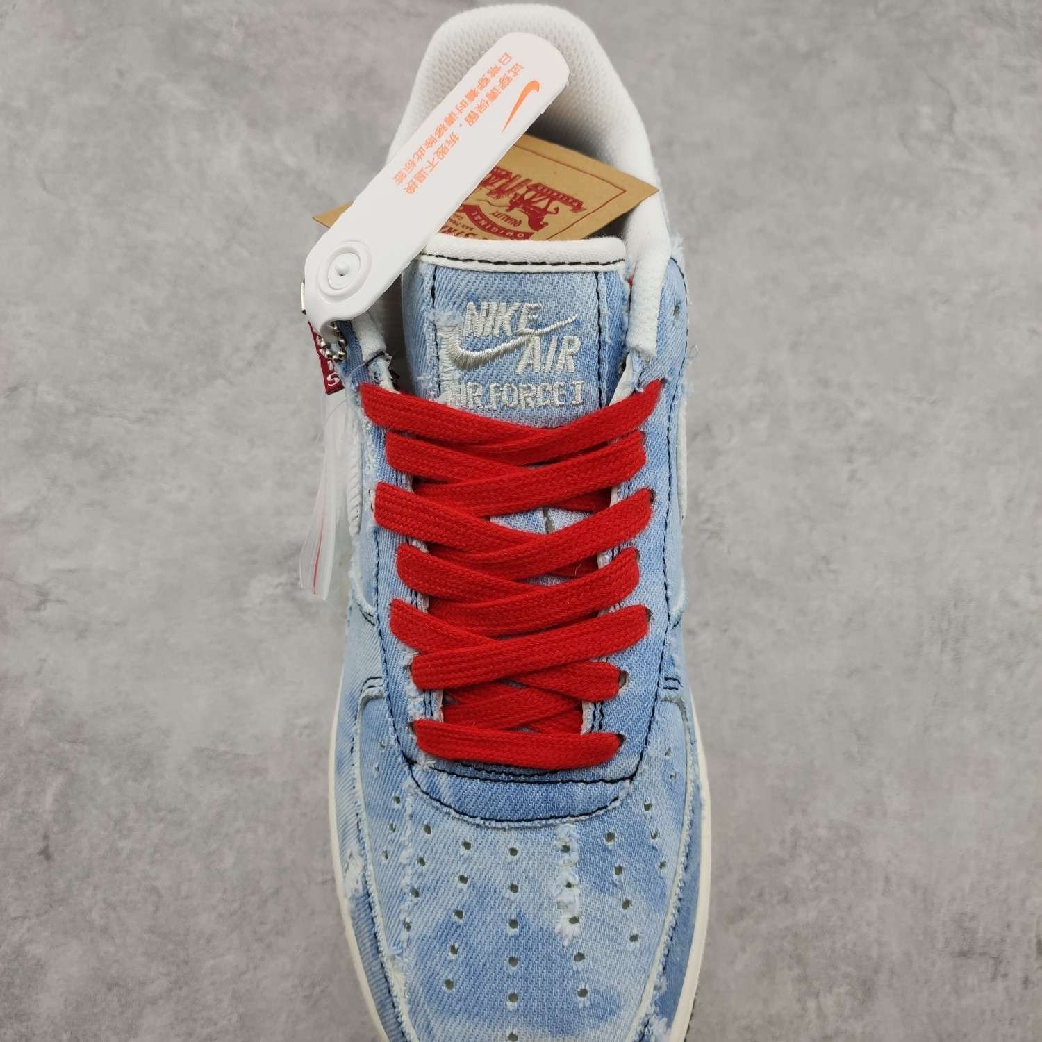 Kickswho Levi's ×Nike Air Force 1 Low Demin LE5050-012 - Image 6
