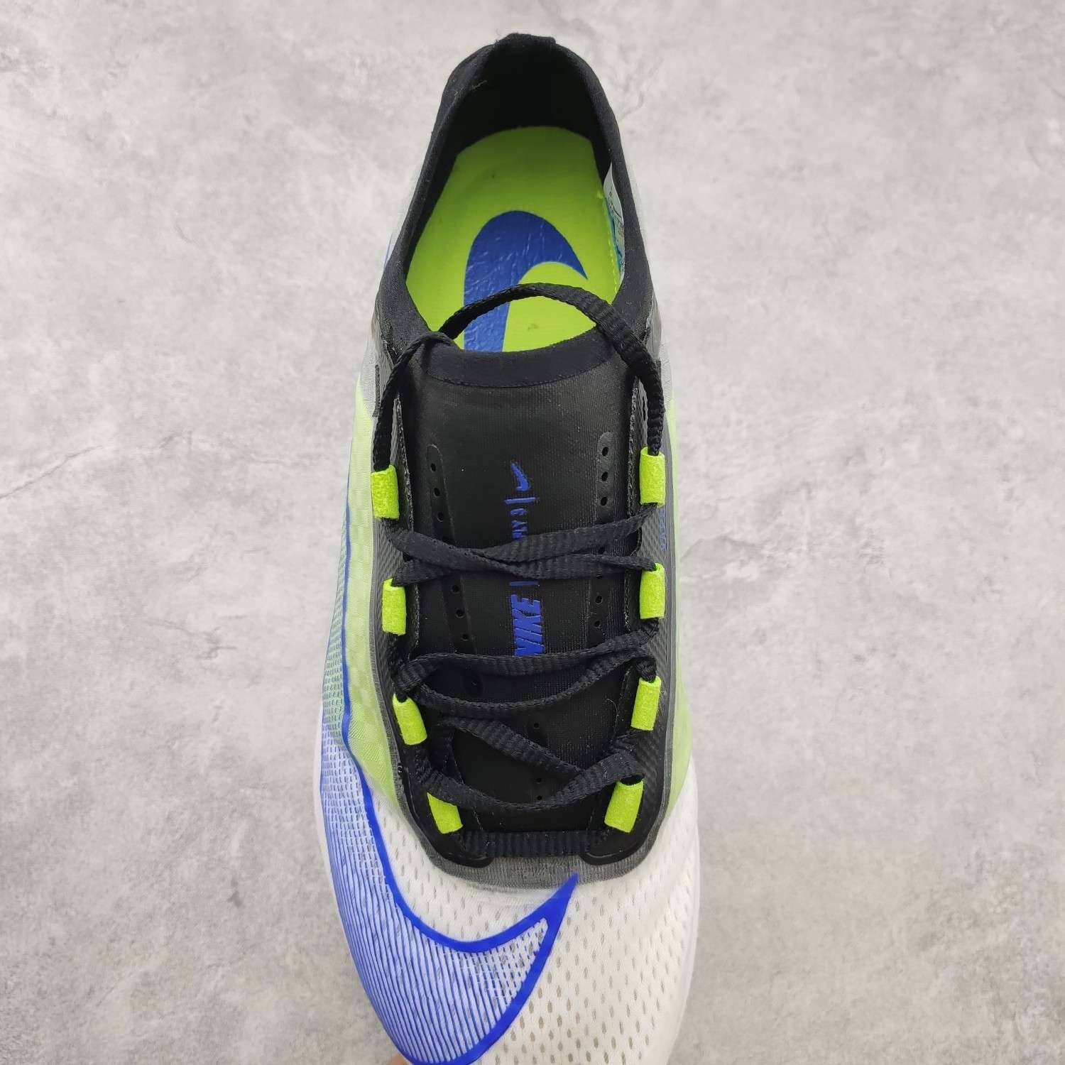 KICKWHO Nike Zoom Fly 3 White Racer Blue Cyber Black - Image 6