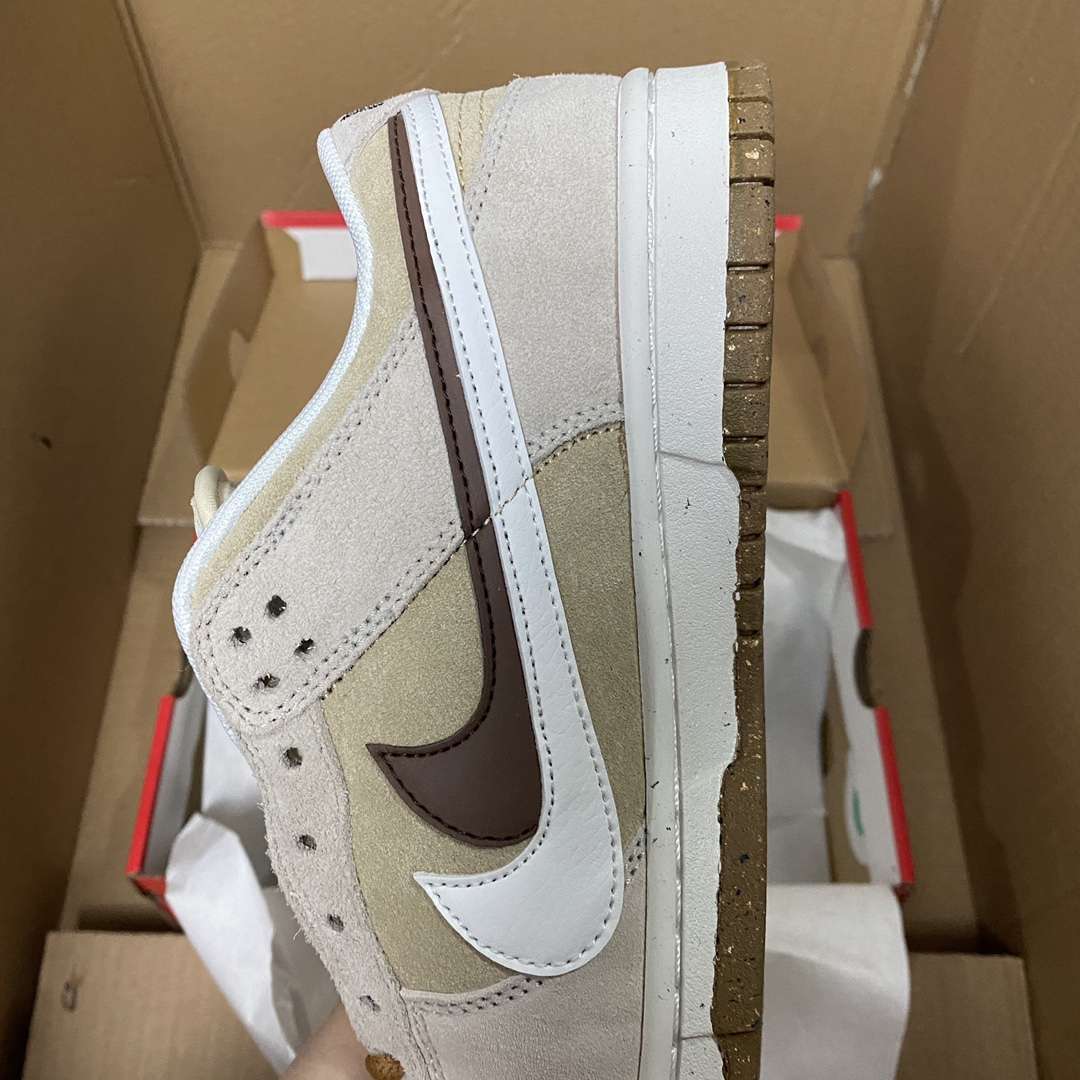 Kickswho Nike Dunk Low SB SE 85 Year of the Rabbit White Brown - Image 6