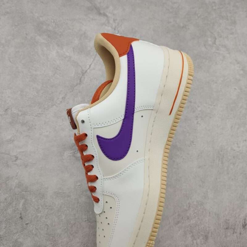 Kickswho Nike Air Force 1 07 Low Purple Cabbage Orange YY3188-102 - Image 7
