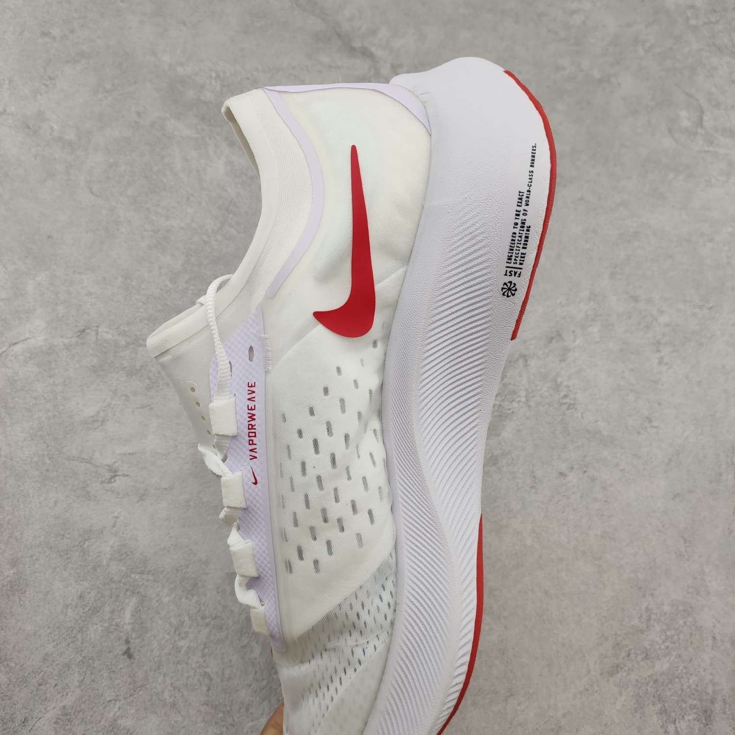 KICKWHO Nike Zoom Fly 3 White Laser Crimson - Image 7