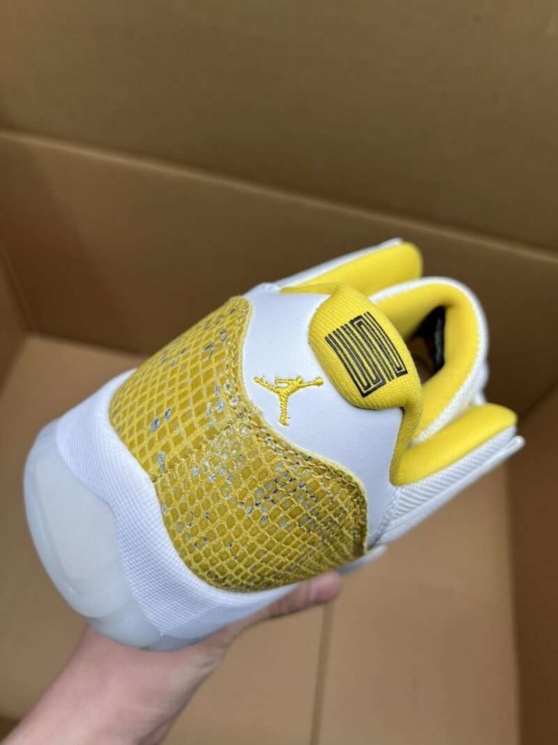 KICKWHO Air Jordan 11 Low WMNS “Yellow Snakeskin” - Image 7